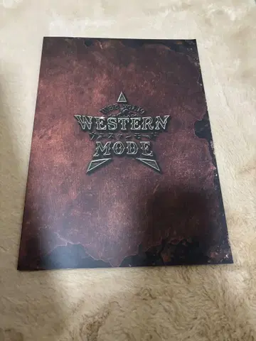 무대 웨스턴 모드 팜플렛