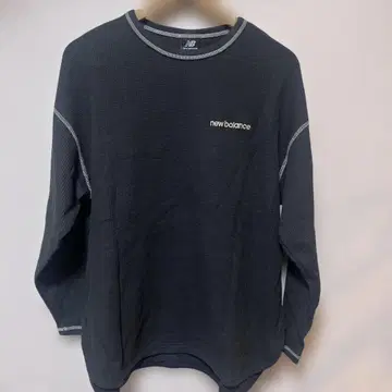 new balance 와플 원단 저지 L 사이즈 다크 그레이