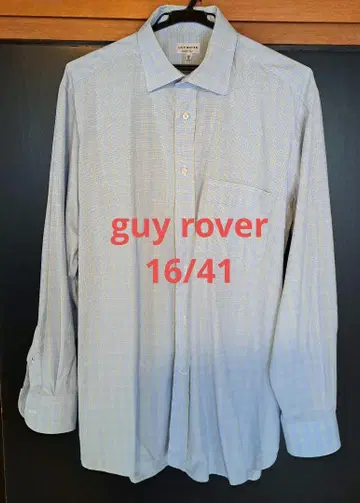 가이 로버 guy rover 체크 셔츠