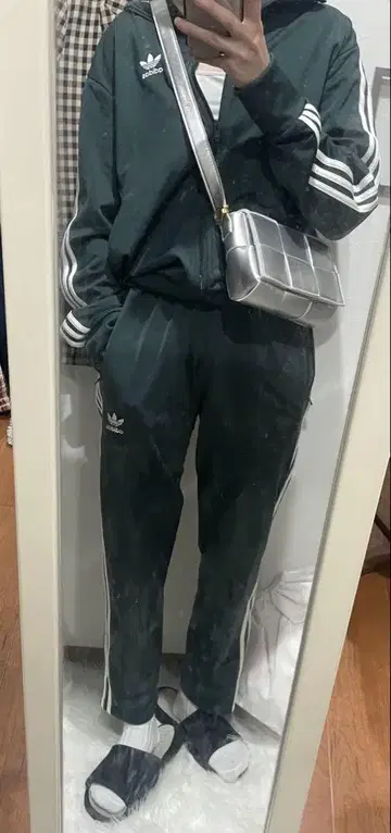 아디다스 그린 저지