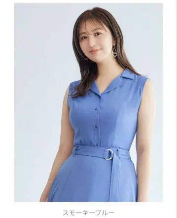 overE*슬리브리스 드레이프감 셔츠 블라우스*사이즈 96*오버이