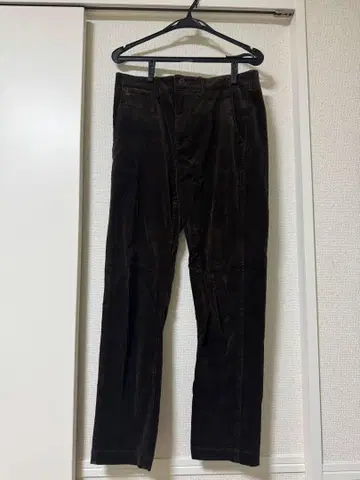 BEAMS 다크 브라운 코듀로이