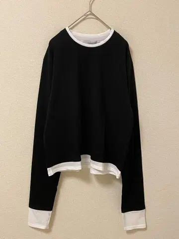레이어드라이크 T셔츠 프레임워크 블랙 미사용 새상품