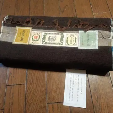 순수 실크 유키 직물 이바라키 금제 유키쓰무기 특주 장척 옷감