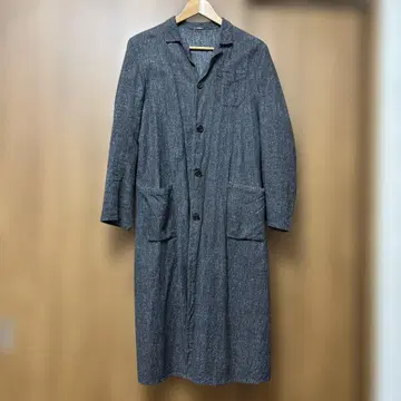 vintage 블랙 샴브레이 샵코트 블랙 참깨