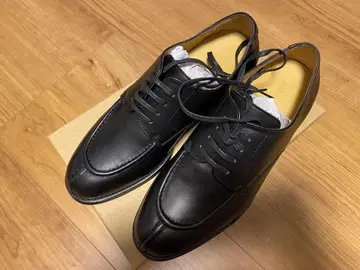 shiun COW LEATHER U-TIP DERBY 사이즈 41