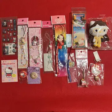 헬로키티 키티 hellokitty 스트랩 굿즈 세트 모음