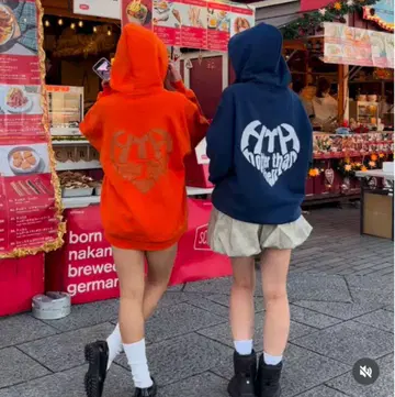 Hotter Than Hell 후드 부착 후드티 그레이