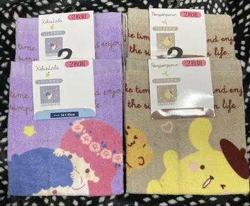 산리오 핸드 타월 8개 손수건