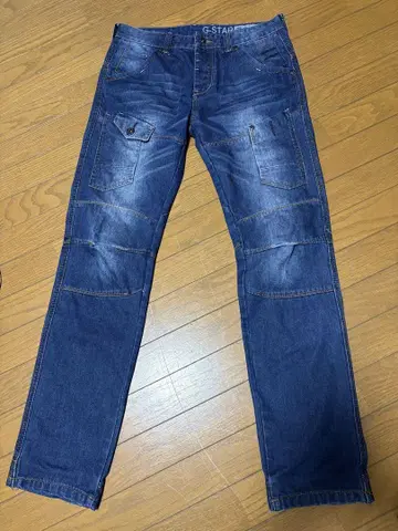 G-STAR RAW 블루 카고 팬츠 데님 W32/L32