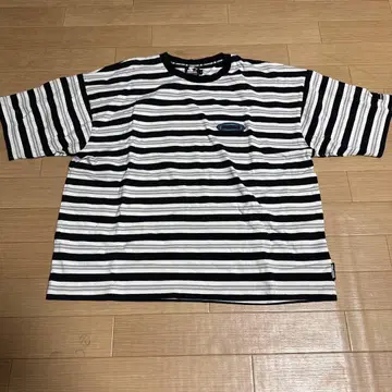 STARTER BLACK LABEL 스트라이프 반팔 티셔츠