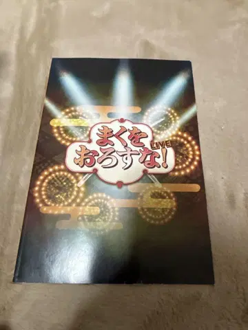 영화 막을 내리지 마라 팜플렛