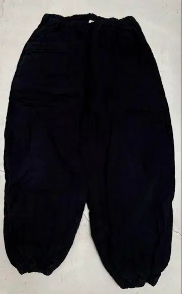 나카가와 마사시치 상점 충전솜 퀼팅 몸빼 팬츠 네이비 컬러 M 사이즈