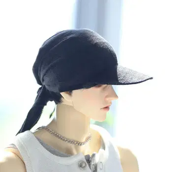 딜러 제작 스카프 반다나 캡 블랙