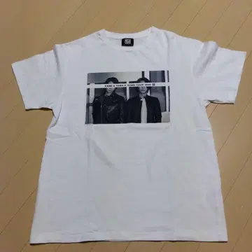 카메&야마P 투어 T셔츠 화이트