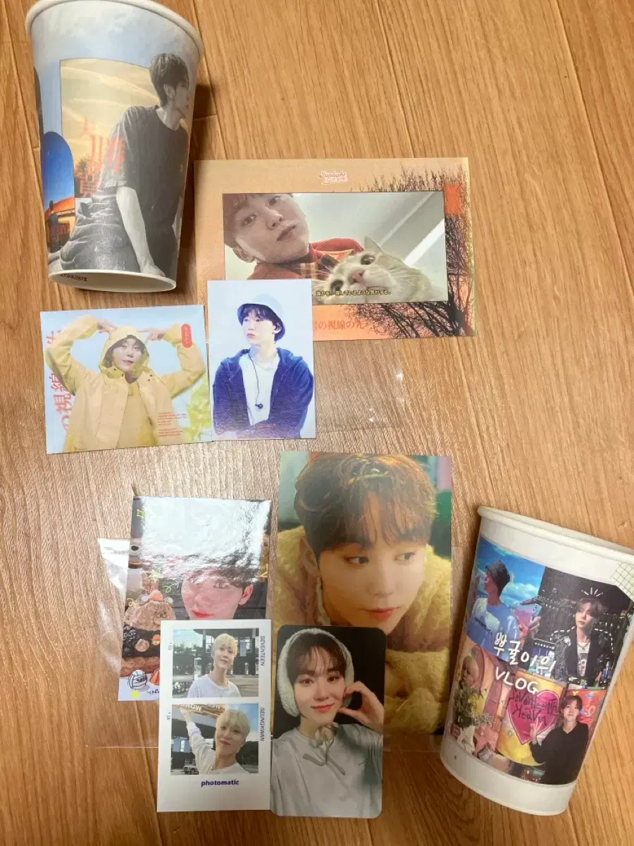 Seventeen Seungkwan cafe goods for sell