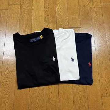 랄프 로렌 T셔츠 3장 세트