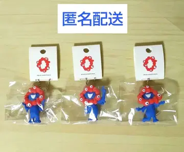 오사카 만박 PVC 마스코트 미야쿠미야쿠 키링 A B C 3종 세트