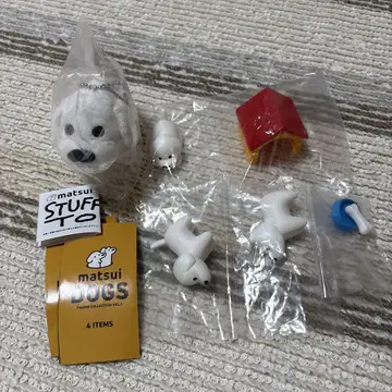 matsui DOGS 피규어 컬렉션 스태프드토이 가챠