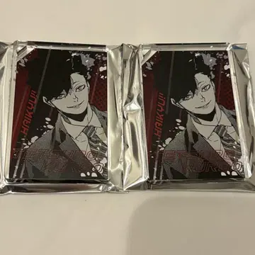 하이큐 전원 격파 도미노 JUMP 점프샵 쿠로오 테츠로 2개 세트