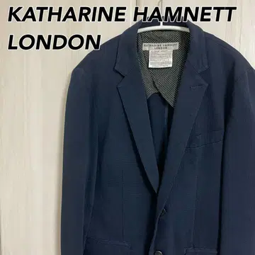 캐서린 햄넷 런던 테일러드 자켓 네이비 S