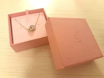 새상품: [ 스와로브스키 ] Dextera 목걸이 인터로킹 서클