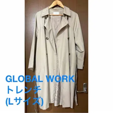 GLOBAL WORK 트렌치코트 L사이즈 베이지