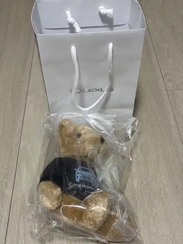 [LEXUS] 렉서스 오리지널 미니 테디베어 Congratulations