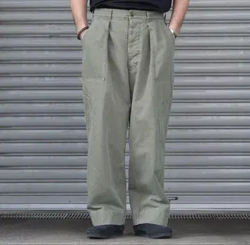아프레쎄 22aw USAF Hemmed Bottoms