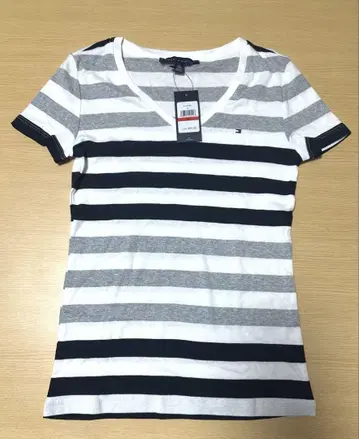 타미힐피거 Tommy Hilfiger 스트라이프 T셔츠 XS 여성용