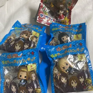 케이온 아침 식사 티타임 피규어 산타 피규어