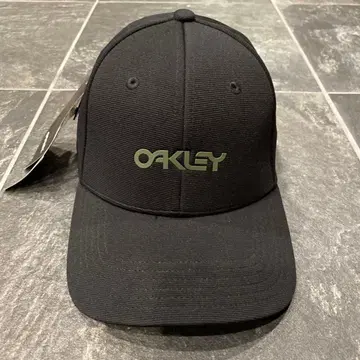 OAKLEY 블랙 야구 모자 L/XL