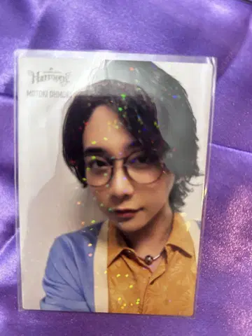 오모리 모토키 포토 카드 레어