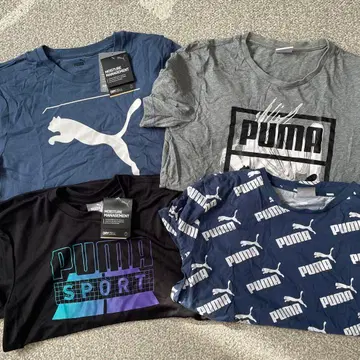 PUMA 새상품 2점 포함 스포츠 T셔츠 4세트