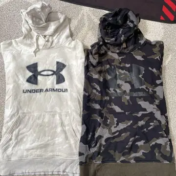 UNDER ARMOUR 후드 부착 후드티 2세트