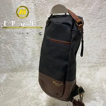[ 새상품급 ] master piece 카모 패턴 바디백 마스터피스