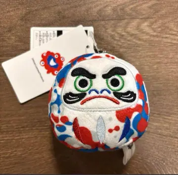 간사이 오사카 만박 회장 한정 미야쿠미야쿠 달마 봉제 인형 키링