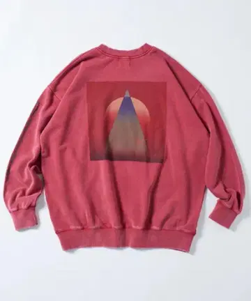Tempalay x freak's store 콜라보 맨투맨 빨간색