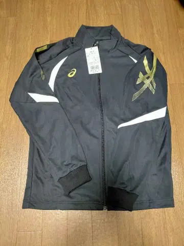 ASICS XAT176 블랙 저지 M 상하의 세트