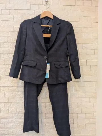 실키 페이스 워셔블 비즈니스 정장 상하의 세트