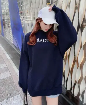 Rady 네이비 후드 부착 후드티