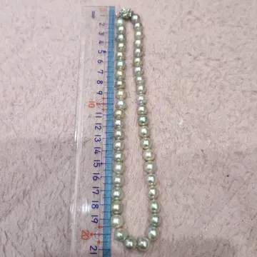 진주 목걸이 꽃 모양 클로징