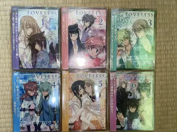 LOVELESS DVD 1~6권 전권 세트 타카가 요시