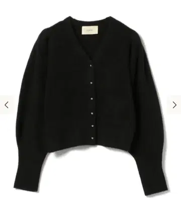 [ JOIEVE ] petit hug 가디건 블랙