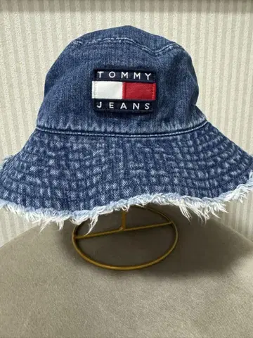 TOMMY JEANS 데님 버킷 햇