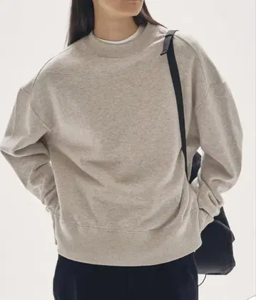 todayful Cotton Brushed Sweat 그레이