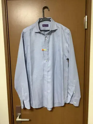 랄프 로렌 퍼플 라벨 라이트 블루 패턴 패턴