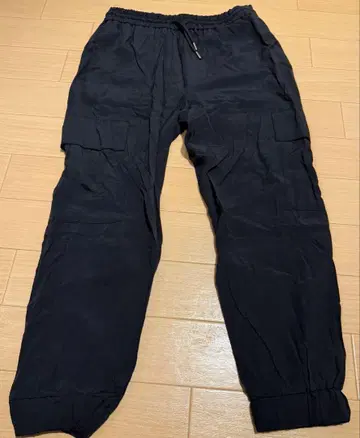 ZARA 자라 조거 팬츠 카고 블랙 S 사이즈