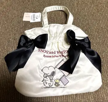 메종 드 플뢰르 SNOOPY 미니 토트