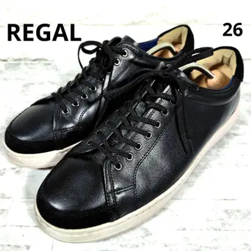 REGAL 리갈 블랙 가죽 스니커즈 슈레이스 JY97 26